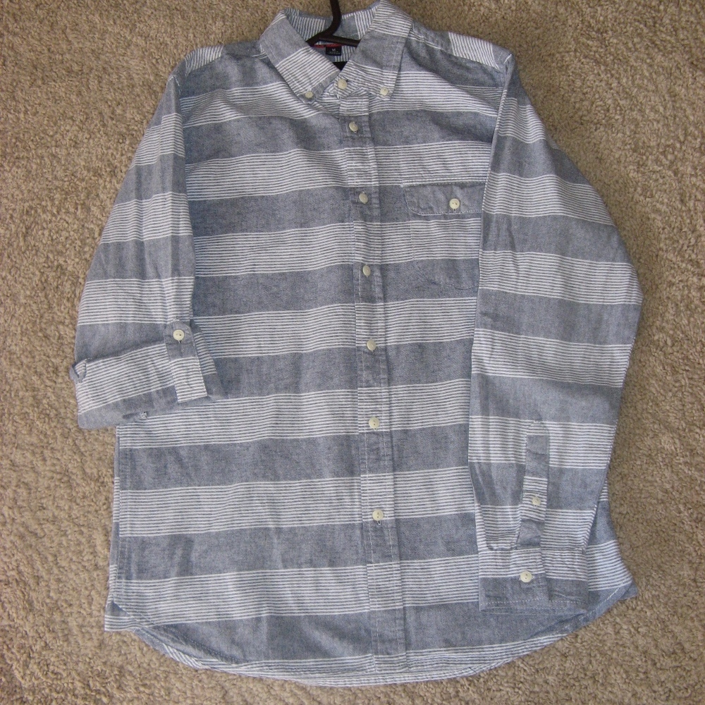 Mens Burnside long/short sleeve shirt